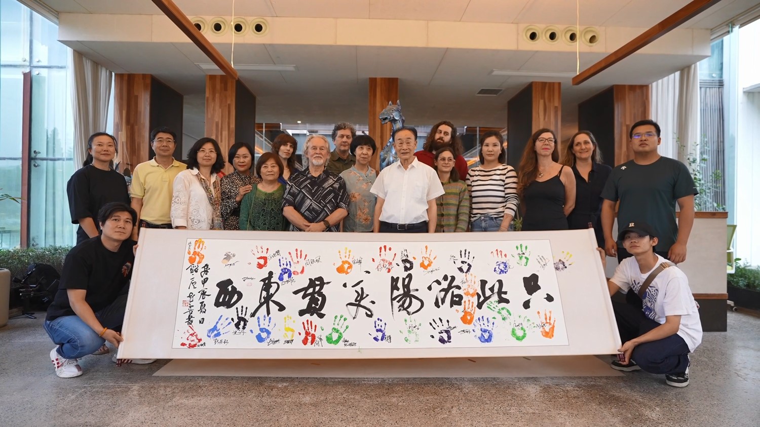 只此洛陽(yáng)·美貫東西|歐盟藝術(shù)家走進(jìn)洛陽(yáng)開元集團(tuán)